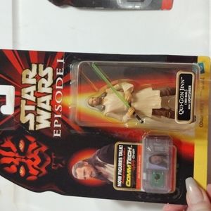 Vintage Star Wars Qui-Gon Jinn (Jedi Duel) w/ Lightsaber Episode I 1998